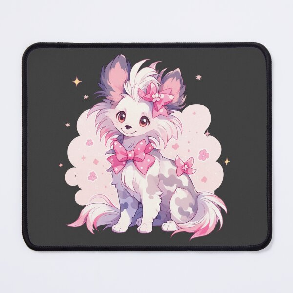 Item preview, Cute Chinese crested puppy dog designed and sold by MendaciousMina.