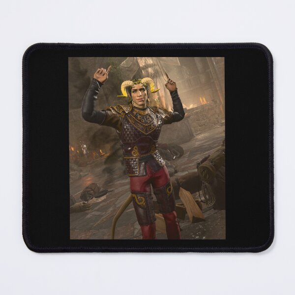 Item preview, Diallos the Golden Tiefling designed and sold by Luminous Fate.