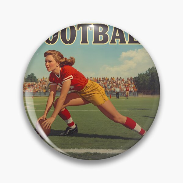 Item preview, Retro women's American football designed and sold by 26LN.
