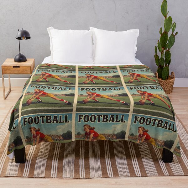 Item preview, Retro women's American football designed and sold by 26LN.