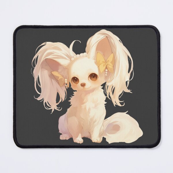 Item preview, Cute Chinese crested puppy dog designed and sold by MendaciousMina.