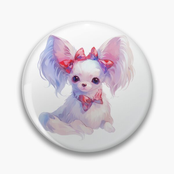 Item preview, Cute Chinese crested puppy dog designed and sold by MendaciousMina.