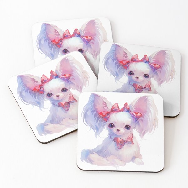 Item preview, Cute Chinese crested puppy dog designed and sold by MendaciousMina.