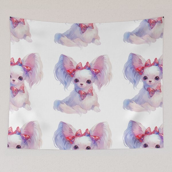 Item preview, Cute Chinese crested puppy dog designed and sold by MendaciousMina.