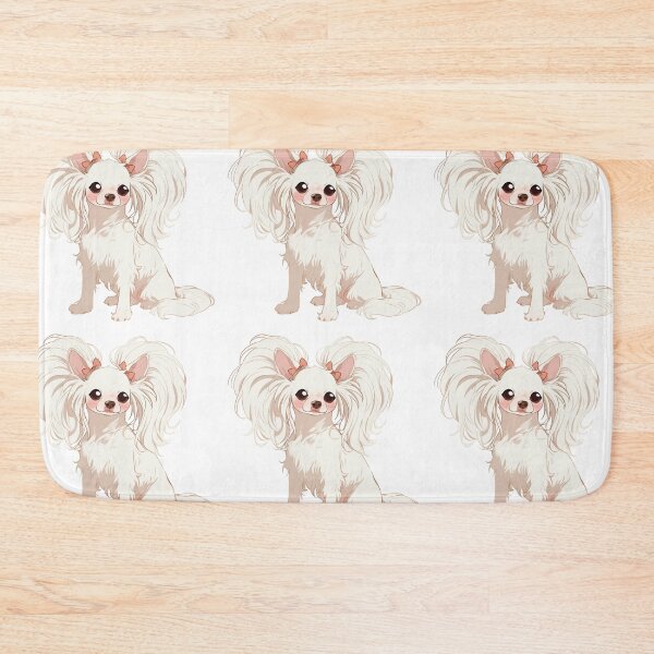 Item preview, Cute Chinese crested puppy dog designed and sold by MendaciousMina.