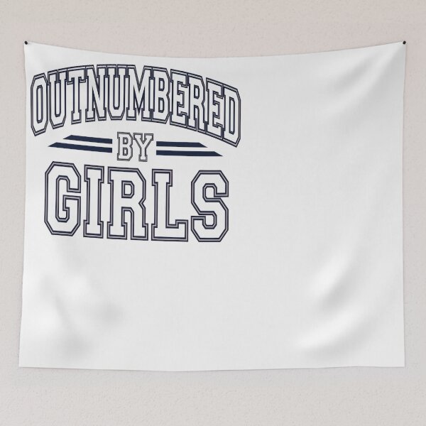 Item preview, Outnumbered By Girls Dad Father of Daughters designed and sold by JMDesignHub.