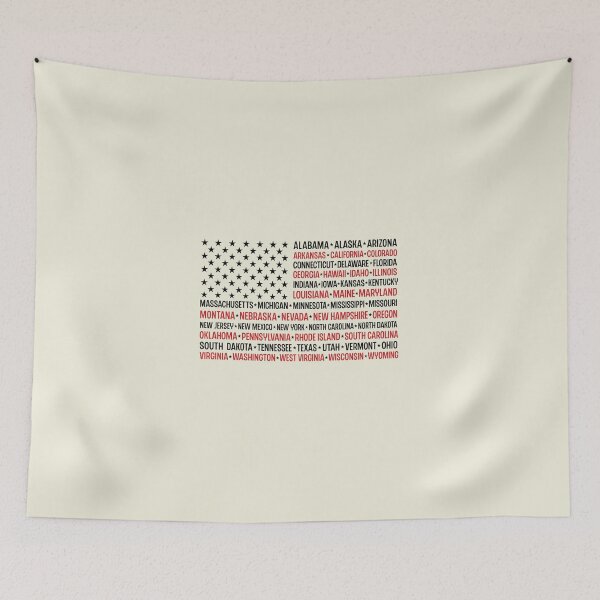 Item preview, Vintage American Flag with States designed and sold by sparkfavs.