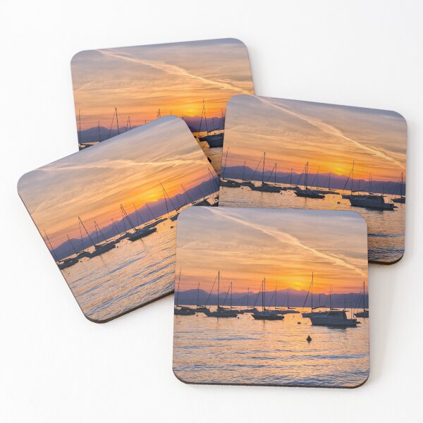 Item preview, Picturesque Bardolino Sunset on Lake Garda designed and sold by Violaman.