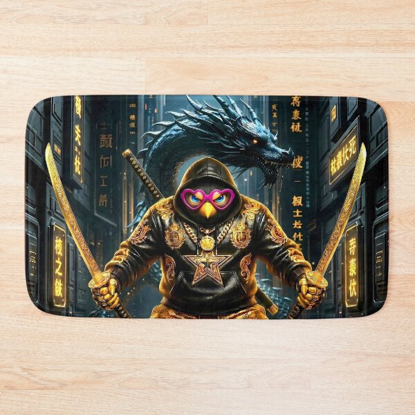 Item preview, Ninja Chicken Premium – Luxury Gold Edition designed and sold by Cyber-ART-Studio.