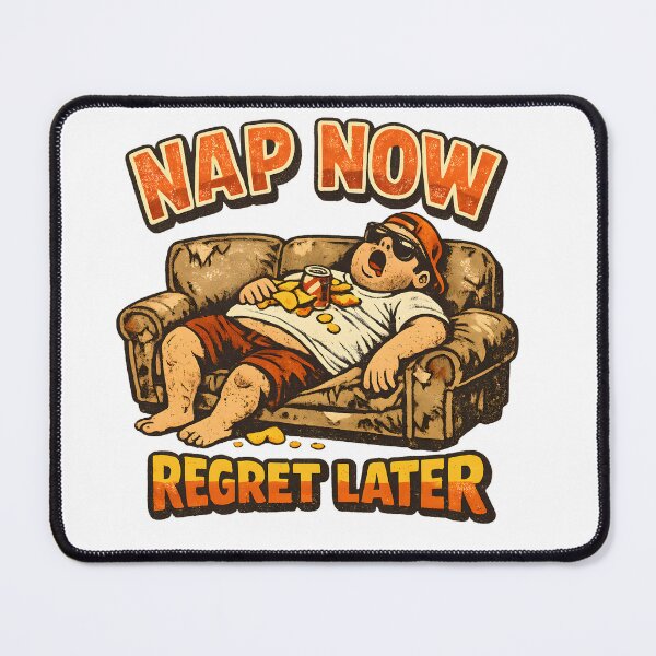 Item preview, Nap Now Regret Later Funny Lazybones Bro Shirt designed and sold by BrosForEver.