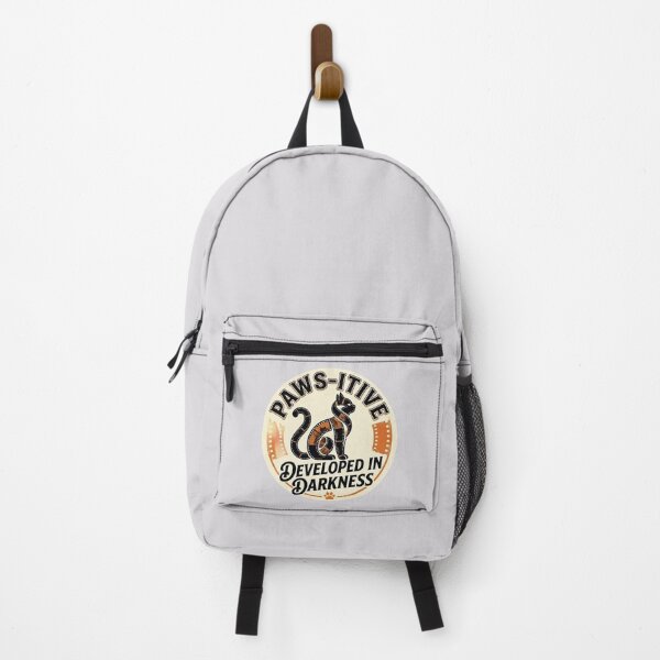 Item preview, Paws-itive Developed In Darkness Retro Film Cat designed and sold by PixelQ.
