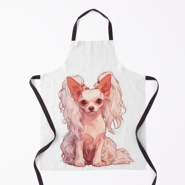 Item preview, Cute Chinese crested puppy dog designed and sold by MendaciousMina.