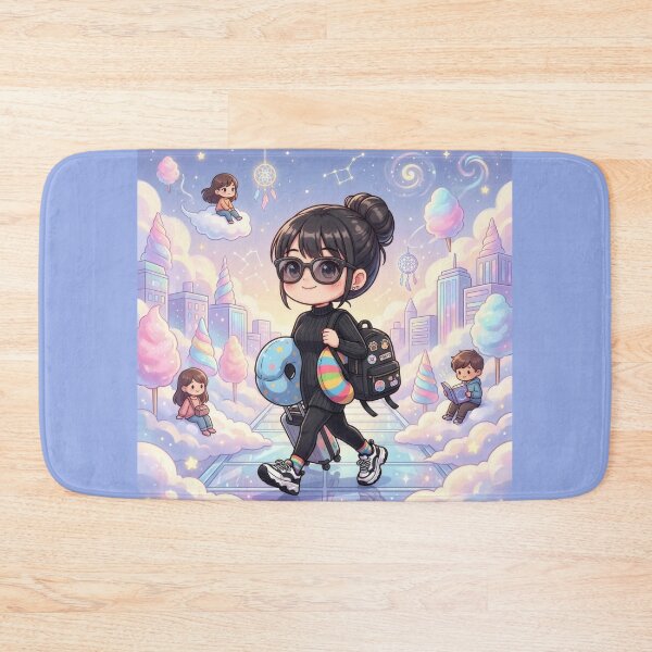 Item preview, Dreamy Chibi Girl Travel Aesthetic designed and sold by Azurart2.