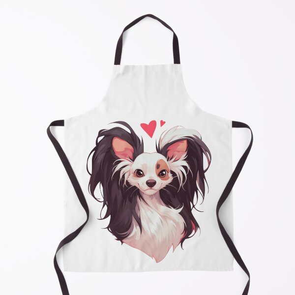 Item preview, Cute Chinese crested puppy dog designed and sold by MendaciousMina.