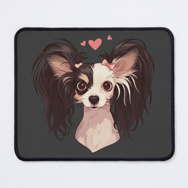 Item preview, Cute Chinese crested puppy dog designed and sold by MendaciousMina.