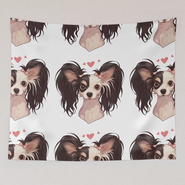 Item preview, Cute Chinese crested puppy dog designed and sold by MendaciousMina.