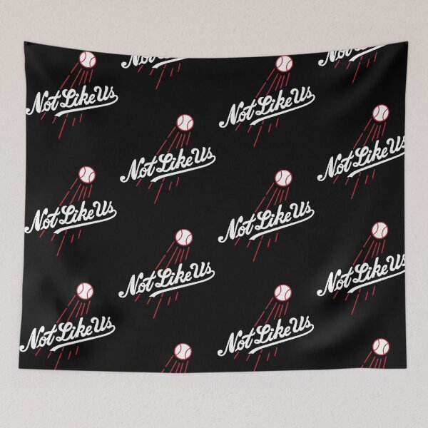 Item preview, Not Like Us Baseball Funny Sports Fan Parody Design designed and sold by jinajinawoodood.