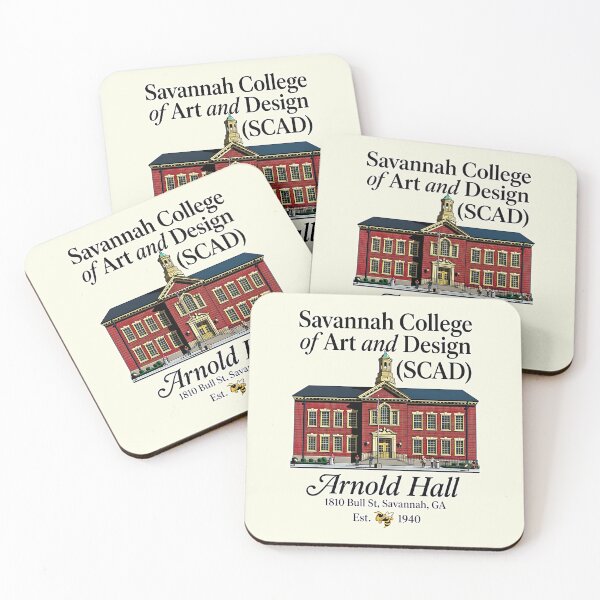 Item preview, SCAD Arnold Hall Savannah Heritage Vector designed and sold by EvergreenPark - Tee Studio.