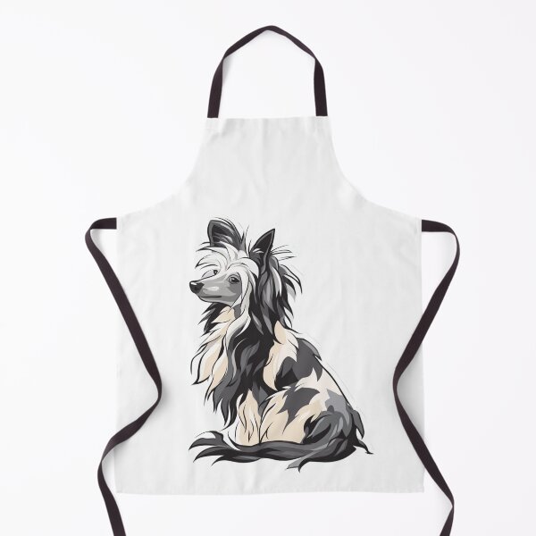 Item preview, Cute Chinese crested puppy dog designed and sold by MendaciousMina.