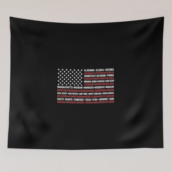 Item preview, Vintage American Flag with States 2 designed and sold by sparkfavs.