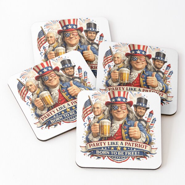 Item preview, Independence Day 4 July Party like Patriot designed and sold by domdjs4239.
