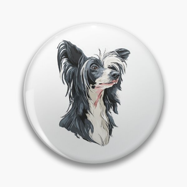 Item preview, Cute Chinese crested puppy dog designed and sold by MendaciousMina.