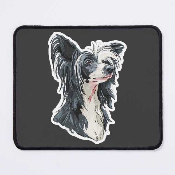 Item preview, Cute Chinese crested puppy dog designed and sold by MendaciousMina.