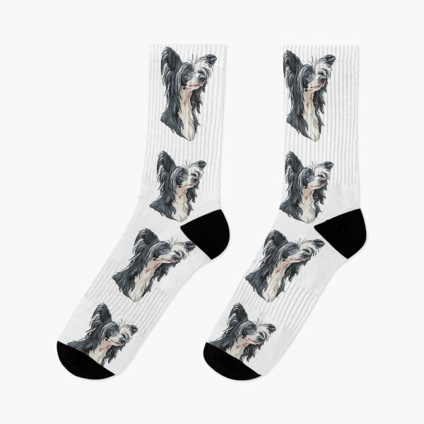 Item preview, Cute Chinese crested puppy dog designed and sold by MendaciousMina.