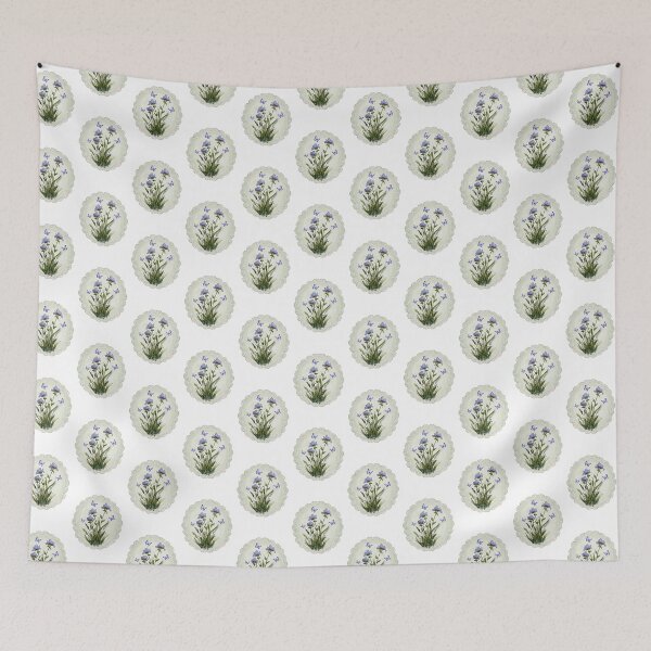 Item preview, Copy of Wild Flowers and Butterflies Sketch, Doily-Look Background designed and sold by JoyfulWhimsy.
