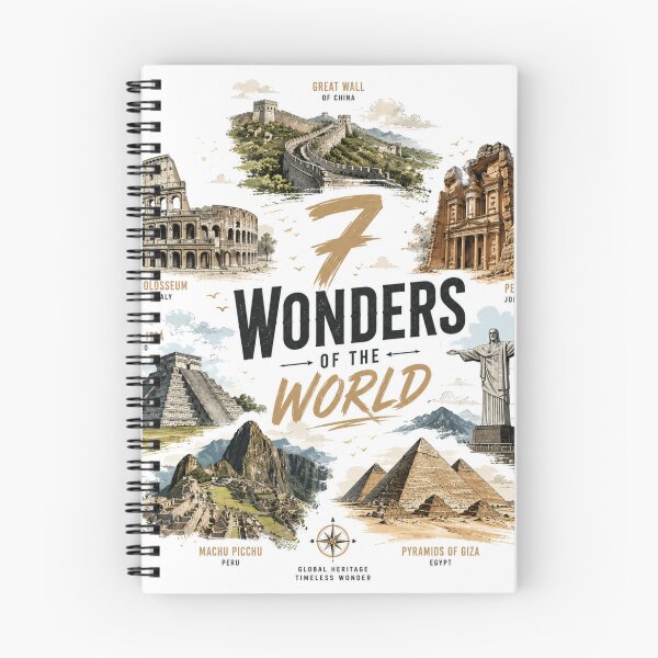 Item preview, Wonders of the world designed and sold by GraficDesigners.