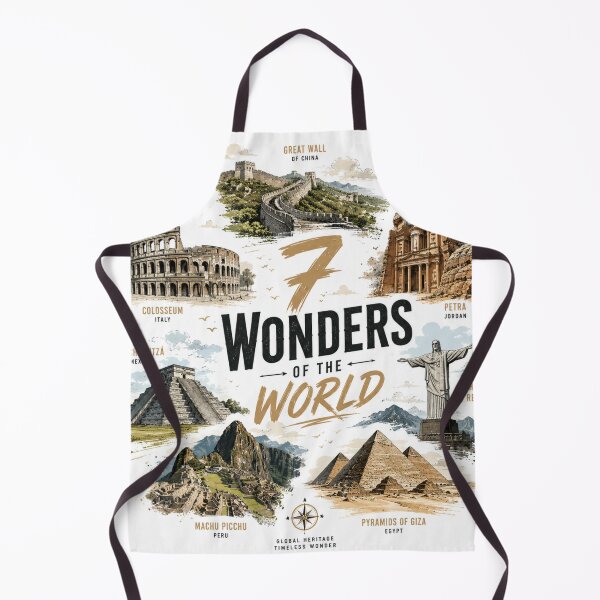 Item preview, Wonders of the world designed and sold by GraficDesigners.