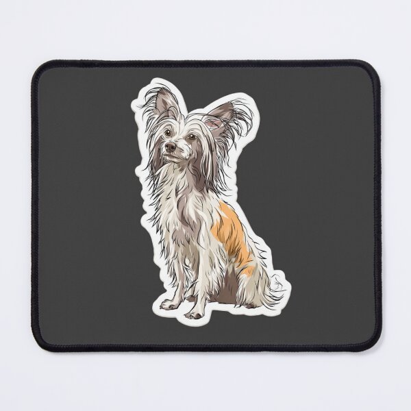 Item preview, Cute Chinese crested puppy dog designed and sold by MendaciousMina.