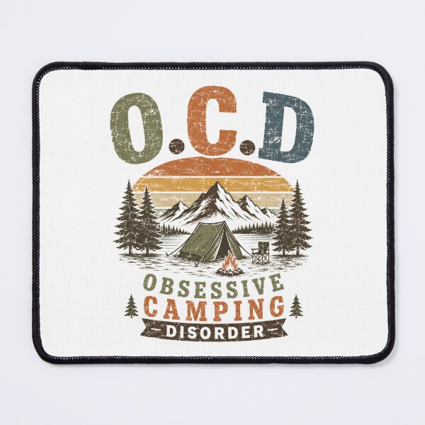 Item preview, Obsessive Camping Disorder designed and sold by DemureArtsy.