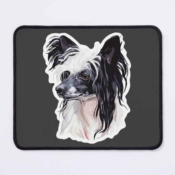 Item preview, Cute Chinese crested puppy dog designed and sold by MendaciousMina.