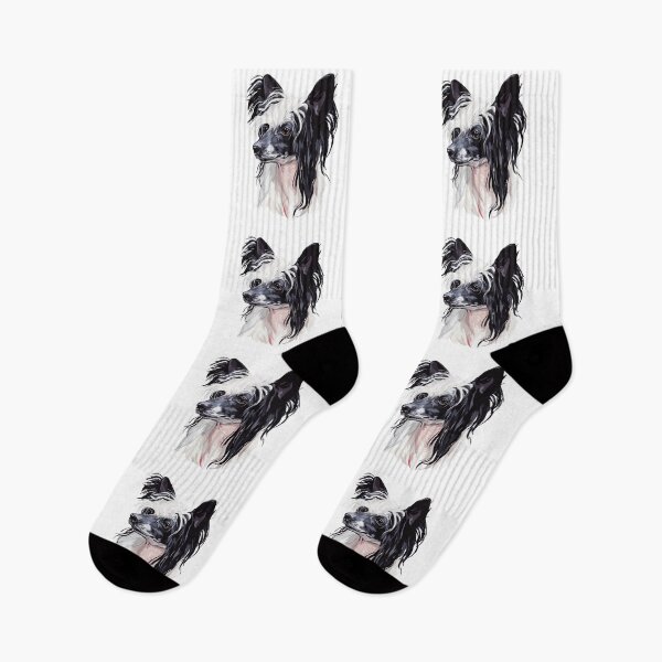 Item preview, Cute Chinese crested puppy dog designed and sold by MendaciousMina.