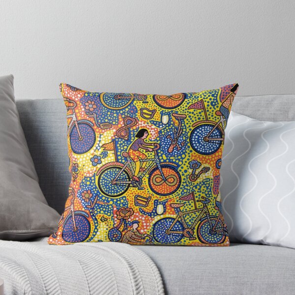 Item preview, Vibrant Cycling Journey Through Infinite Nets designed and sold by TwoDotsStudio.