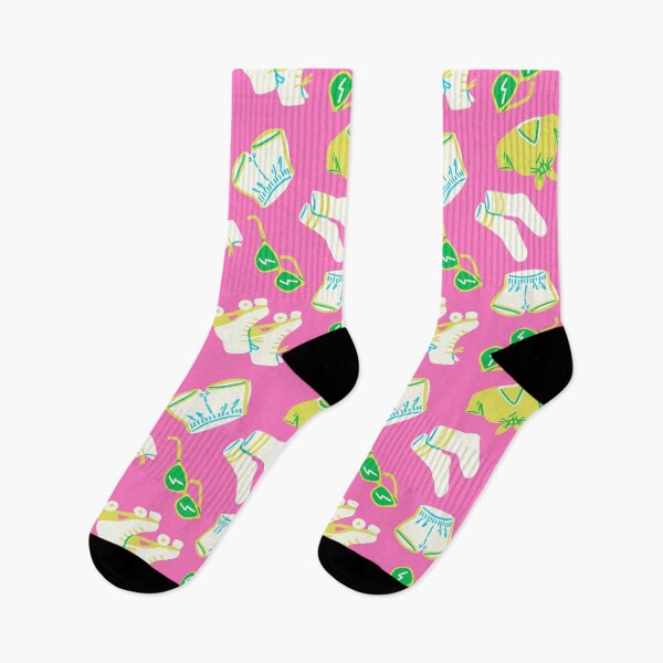 Item preview, 80s Roller Rink Fashion - fb75bf designed and sold by knitetgantt.