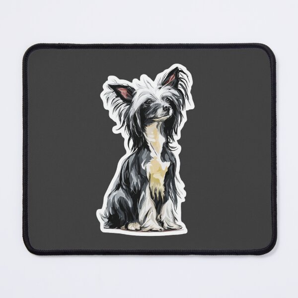 Item preview, Cute Chinese crested puppy dog designed and sold by MendaciousMina.