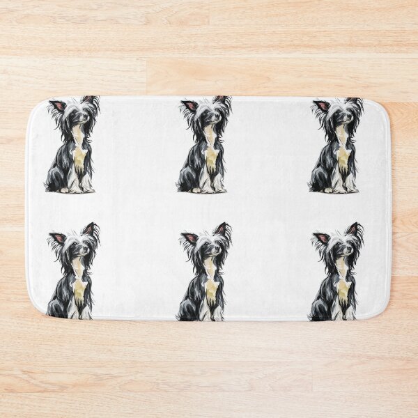 Item preview, Cute Chinese crested puppy dog designed and sold by MendaciousMina.