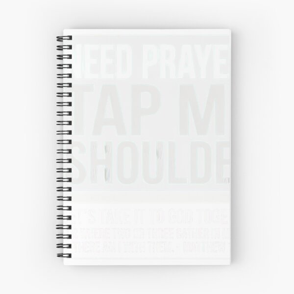 Item preview, Need Prayer Tap My Shoulder Christian Faith Verse designed and sold by JMDesignHub.