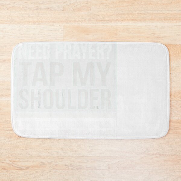 Item preview, Need Prayer Tap My Shoulder Christian Faith Verse designed and sold by JMDesignHub.