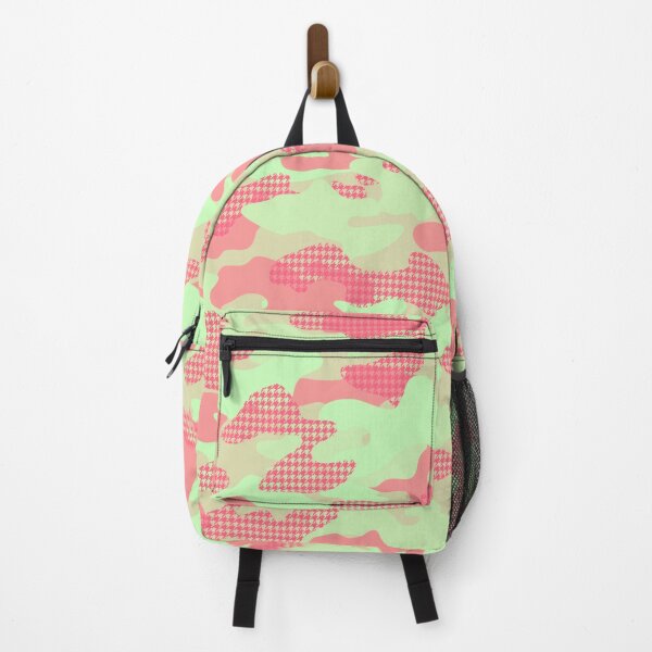 Item preview, Bright Green and Pink Camo  designed and sold by AmbientArtCo.