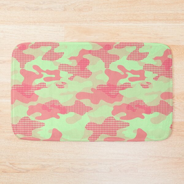 Item preview, Bright Green and Pink Camo  designed and sold by AmbientArtCo.