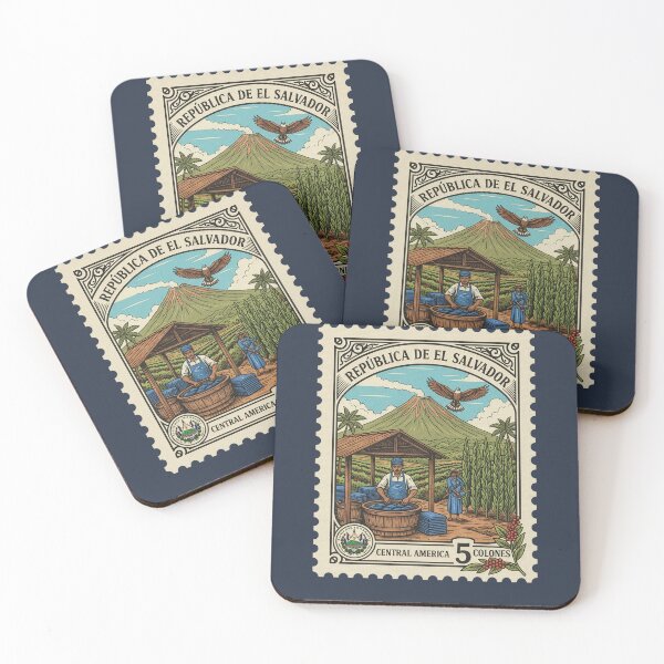 Item preview, El Salvador Vintage Stamp Central America designed and sold by d247.