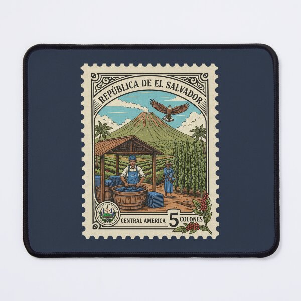 Item preview, El Salvador Vintage Stamp Central America designed and sold by d247.