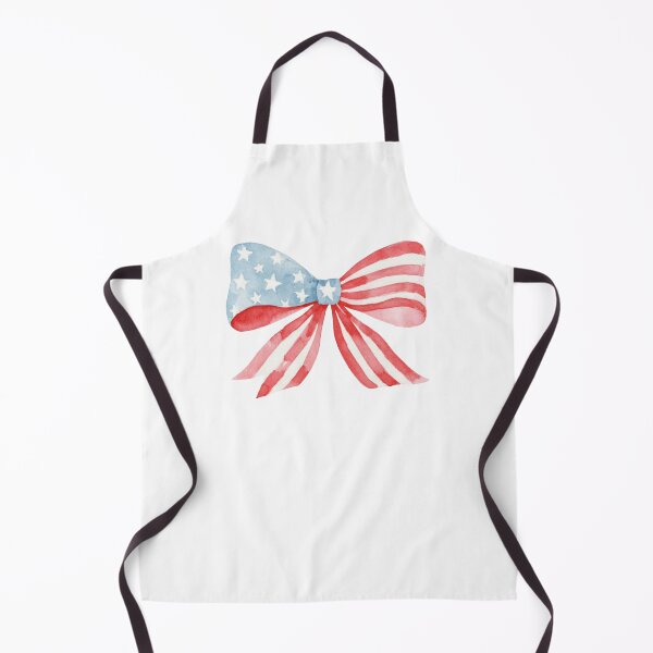 Item preview, Patriotic Bow USA Flag Watercolor Ribbon designed and sold by olenapetol.