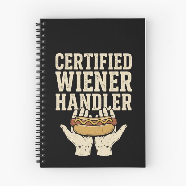 Item preview, Certified Wiener Handler Hot Dog Enthusiast Grilling Humor designed and sold by SofenArt.