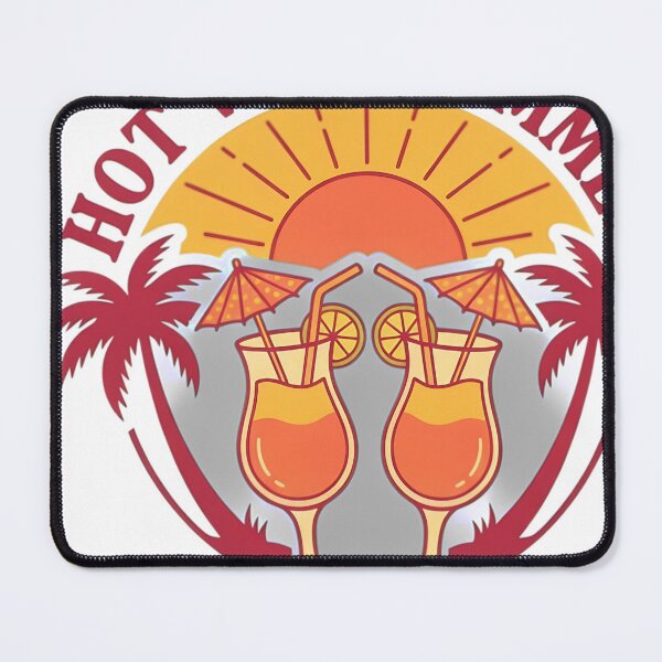 Item preview, Hot Wife Summer Tropical Cocktails Sunset designed and sold by JMDesignHub.