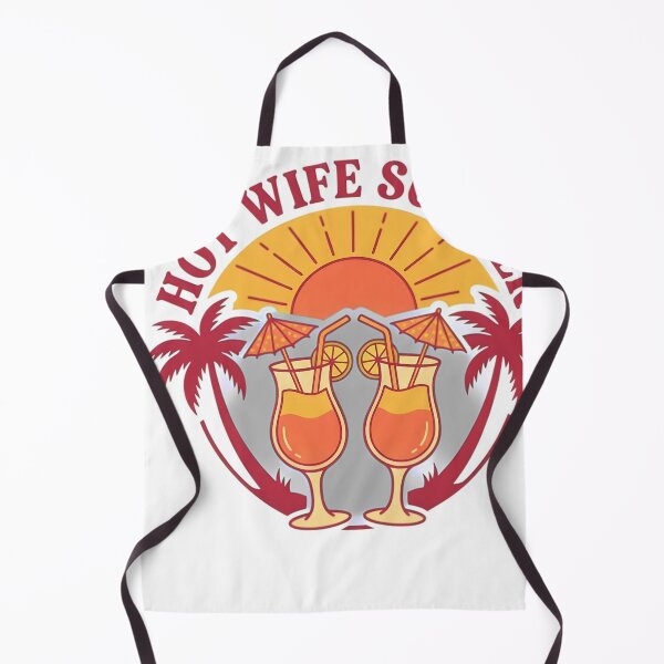 Item preview, Hot Wife Summer Tropical Cocktails Sunset designed and sold by JMDesignHub.