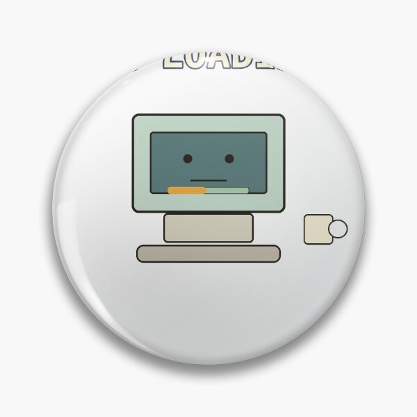 Item preview, Still Loading... – Funny Retro Computer and Coffee Design designed and sold by Cozy Oddities Studio.